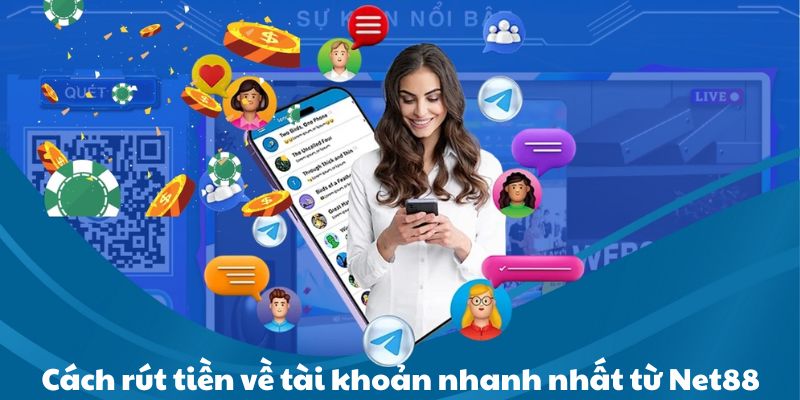 Cách rút tiền về tài khoản